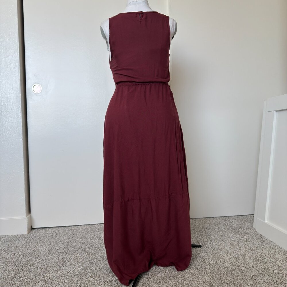 Bolongaro Trevor Oxblood Parachute Dress - Picture 10 of 11